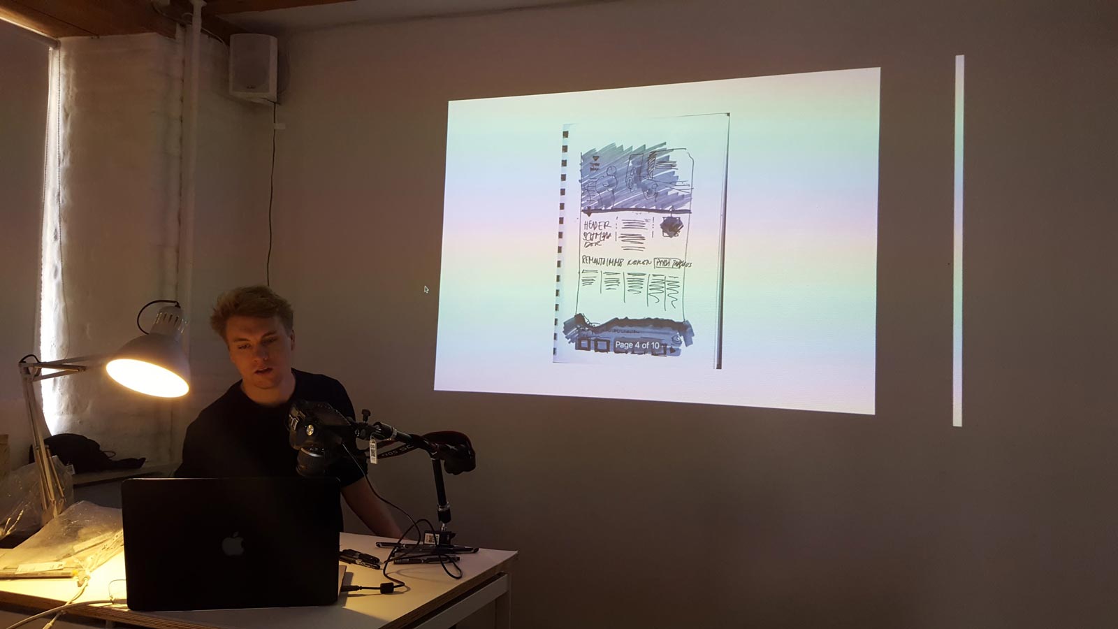 product design sketching isak frosta CIID