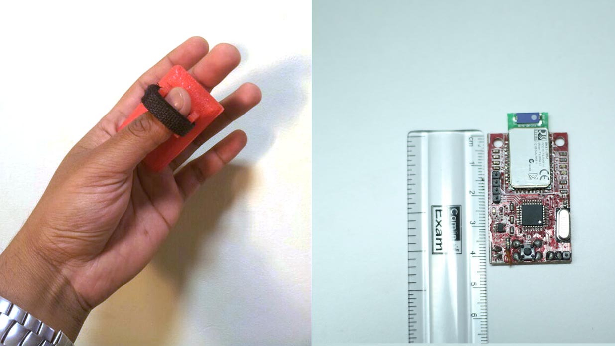 Fin wearable ring