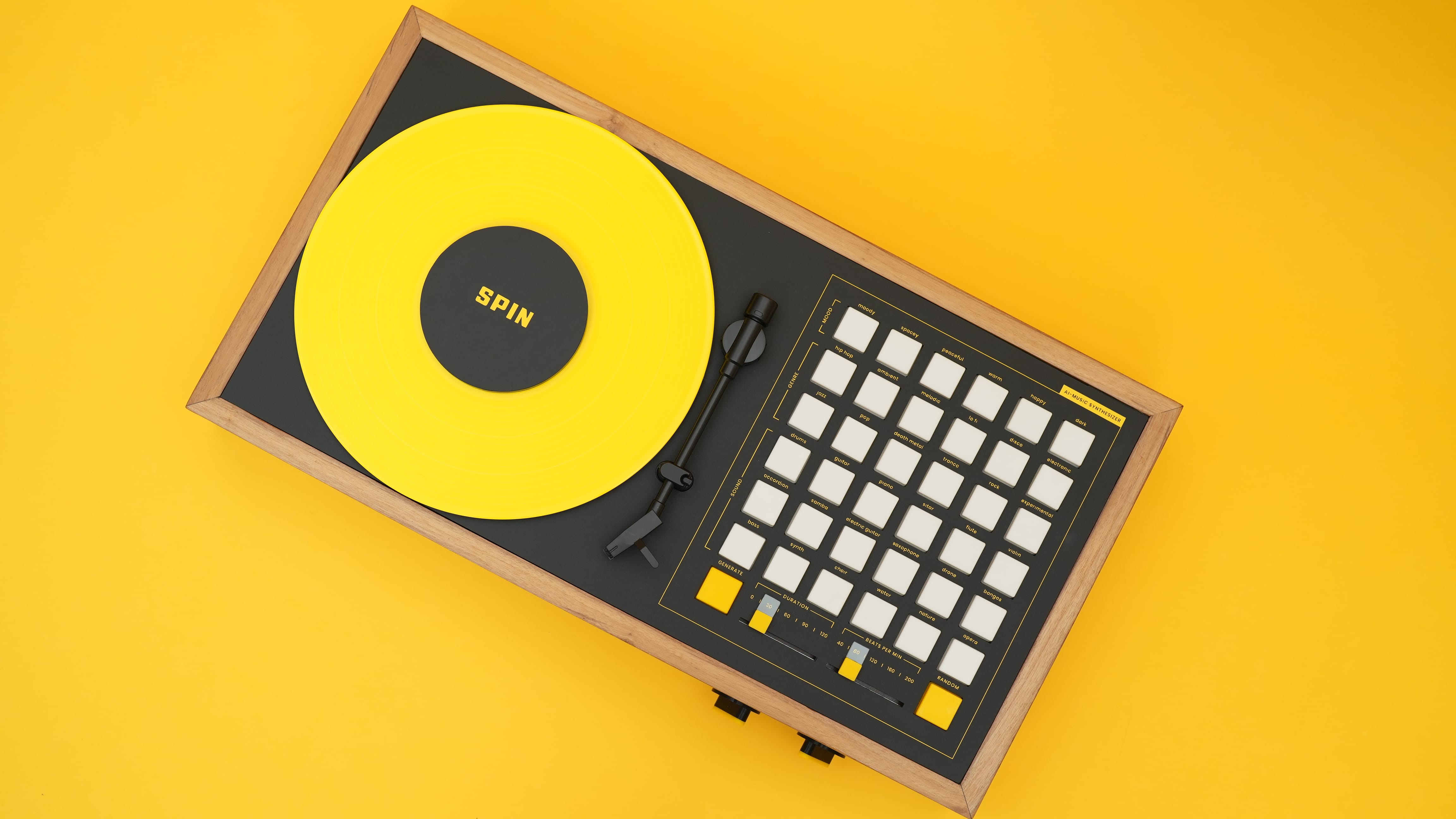 Spin AI music synthesizer image